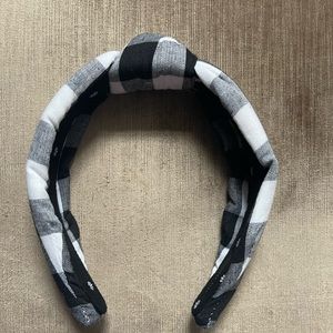BN Lele Sadoughi buffalo check headband